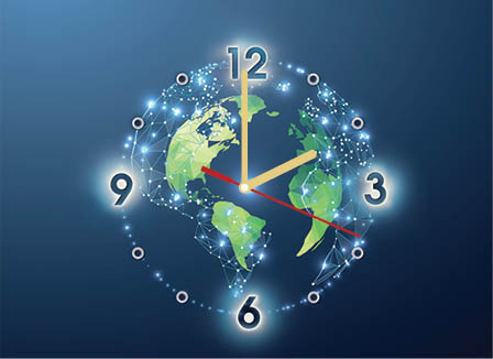 Ziemia – zegar